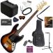  electric bass beginner introduction set Fender fender American Performer Jazz Bass/3CS Mini amplifier . go in .. easy 13 point set 