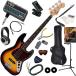 Fender крыло MIJ Junior Collection Jazz Bass/3CS/PF электрический бас начинающий комплект наушники * основа * усилитель amPlug2. входить ..16 позиций комплект 