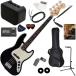 Fender крыло MIJ Junior Collection Jazz Bass/BLK/PF электрический бас начинающий комплект Mini усилитель . входить .. легкий 13 позиций комплект 