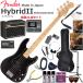 Fender крыло Made in Japan Hybrid II Precision Bass/BLK/M электрический бас начинающий комплект VOX Pathfinder10. эффектор . входить ... безупречный 21 позиций комплект 