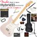 Fender крыло Made in Japan Hybrid II Stratocaster/USB/M электрогитара начинающий комплект 10w усилитель . входить .. стандартный 15 позиций комплект 