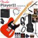 Fender �t�F���_�[ PlayerII Telecaster HH/CRR/M �G���L�M�^�[ ���S�҃Z�b�g ���K�p�A���v�Ƃ��Ă̎g���Ղ�GA15II�������Ă�20�_�Z�b�g