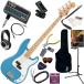  electric bass beginner introduction set Squiersk wire Squier Sonic Precision Bass/CAB headphone * base * amplifier amPlug2. go in ..16 point set 