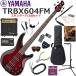 YAMAHA Yamaha TRBX604FM/DRB электрический бас начинающий комплект 10w усилитель . входить .. стандартный 15 позиций комплект 