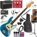  electric bass beginner introduction set Fender fender Vintera II 60s Jazz Bass/LPB VOX Pathfinder10. effector . go in ... perfect 21 point set 