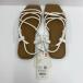 C93X D UNIQLO:C Uniqlo si- narrow ремешок сандалии M~24.0cm 01 off White