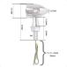 �o�C�N LED�E�C���J�[ �~�j�E�C���J�[ ���E�Z�b�g 2�Z�b�g ���^ �ėp 8mm�l�W ������� ���� �y���[���ցz�y�u���b�N�E�V���o�[�I���zE�}�[�N�t�� �֘A�摜4