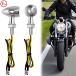 �o�C�N LED�E�C���J�[ �~�j�E�C���J�[ ���E�Z�b�g 2�Z�b�g ���^ �ėp 8mm�l�W ������� ���� �y���[���ցz�y�u���b�N�E�V���o�[�I���zE�}�[�N�t�� �֘A�摜5