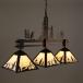 TOCHIC 45'' Pool Table Light for 7' 8' Pool Table, Rustic 3 Ligh ¹͢