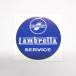Sticker -LAMBRETTA Innocenti Lambretta Service 75mm- blue ƥå ץ Υƥ LI/TV/SX/GP/DL ǥ