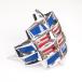 Cover horn Embellisher blue/red for Lambretta seres.1 series.2 синяя основа Lambretta 1 type 2 type 