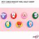 BTS пуленепробиваемый подросток .BT21 официальный товары CABLE MASCOT VER.2 JELLY CANDY кабель эмблема van язык Корея K-POP