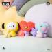 BTS �h�e���N�c BT21 �����O�b�Y minini REEL KEY HOLDER ���[���L�[�z���_�[ �o���^�� K-POP �؍� �֘A�摜2