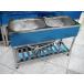 �V�i [�g����] �Ɩ��p �X�e�����X 2���V���N�i������j W1200xD450xH800mm (�o�b�N�K�[�h�Ȃ�) [�����]
