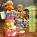 [ same day shipping ] celebration of a birth diapers cake Anpanman pli..* beans soft toy name inserting gift 