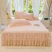  подзор с хлопком подзор стеганое полотно оборка . серия симпатичный покрывало полуторный двойной покрывал .. отель постельные принадлежности покрытие ...