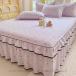  подзор оборка имеется . серия симпатичный покрывал King общий рисунок bed оборудование орнамент атмосфера выше спальное место простыня .. добрый фиксация go-m имеется удален простой 