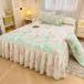  подзор . серия хлопок хлопок кровать простыня сверху товар полуторный одиночный двойной красивый . elegant оборка покрывало простыня покрытие матрац покрытие 