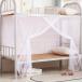  противомоскитная сетка складной простота установки комары bed противомоскитная сетка 2 уровень bed занавески сверху уровень внизу уровень двоякое применение mo лыжи to сеть установка . простой bed для противомоскитная сетка .. москитная сетка одиночный дешево .