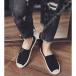  спортивные туфли мужской туфли без застежки эспадрильи легкий Loafer low cut мягкий усталость нет casual надеть обувь ... вентиляция парусина плоская обувь 