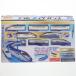[ б/у немедленная уплата ]{RWM} Plarail advance E3 серия Shinkansen ...&amp;E2 серия Shinkansen объединенный &amp; гид направляющие комплект ( сила имеется ) железная дорога модель Takara Tommy (20150625)