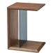 боковой стол Mini стол ширина 54cm грецкий орех усиленный стекло мульти- living обеденный интерьер мебель 