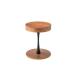  боковой стол Mini стол ширина 40cm Brown круглый из дерева место хранения имеется tray боковой стол сборка товар living обеденный 