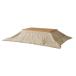  kotatsu futon kotatsu . futon width 190× depth 230cm rectangle light .. beige cotton . polyester kotatsu body optional living dining 