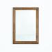 L type frame wall зеркало (730×1030mm)( Anne teak brown ) натуральное дерево Северная Европа способ сделано в Японии зеркало зеркало ощущение роскоши туалетный столик все тело из дерева орнамент современный дерево рамка-оправа вход игрушка...