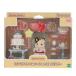 [ б/у немедленная уплата ]{TOY} Sylvanian Families сладкий party комплект - уголь кошка. девочка - готовый игрушка (DF-21) Epo k фирма (20210410)