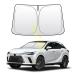 ���N�T�X RX 5��ڃt�����g�K���X�p �T���V�F�[�h ���N�T�XRX350h RX450h+ RX500h ���悯 �X�|�[�e�B�^�C�v �T���V�F�[�h�J�[�e�� UV�J�b�g �ԕی� �V�^ RX�p �C