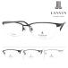 LANVIN COLLECTION Lanvin коллекция очки VLC024J col.0B24/0530/0568/0579 55mm сделано в Японии titanium половинчатая оправа неполная оправа 
