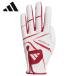 Adidas Golf Golf перчатка мужской нескользящий 24 IN6683 IKL18 белый / красный левый рука для ( правый выгода .) перчатка adidas golf IKL18