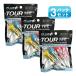 3�p�b�N�Z�b�g LITE TOUR TEE PLUS MID LAUNCH �c�A�[�e�B�[ �v���X �~�h�� �����` 73mm �g���₷�� ���S�� �~�b�h ��l�C�v���X�̌�p 2026�N