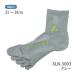  lucent теннис Men's 5 пальцев носки ( серый ) XLN3003 серый мужской LUCENT
