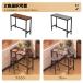 �J�E���^�[�e�[�u�� ����90cm �o�[�e�[�u�� �n�C�e�[�u�� �y�� �R���p�N�g �g���ȒP �ؖ� �e�X�N �p�\�R���f�X�N ��Ƒ� �ݑ�Ζ� �ؐ� ������� �k�� ��100cm �֘A�摜3