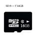 MicroSD карта памяти микро SD карта емкость 16GB Class10 MSD-16G