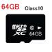10 шт. комплект microSD карта 64GB Class10 MicroSD карта памяти микро SD карта microSDXC почтовая доставка стоимость доставки msd-64g-10set