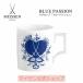  Meissen кружка емкость примерно 310ml [ голубой passion ] подарок обычно используя модный Meissen официальный / Япония монопольный агент 