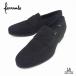 FERRANTEfe Ran te замша Loafer ISEO Ise o черный чёрный натуральная кожа мужской обувь Италия бренд внутренний стандартный товар 