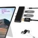 Surface Go3/Go2/Go USB 3.0 �n�u �T�[�t�F�X �S�[ �n�u �A�_�v�^�[4K@30Hz HDMI�|�[�g+USB 3.0�|�[�g+3.5mm�w�b�h�t�H���W���b�N+USB2.0�|�[�g�T�[