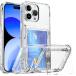 La Momo iPhone15/14/13 �P�[�X �J�[�h���[ �N���A �A�C�t�H���P�[�X �����P�[�X �S�ʕی� �o���p�[ �N���A�P�[�X �X�}�z�P�[�X iPhone�P�[�X �ϏՌ�