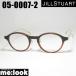 JILL STUART Jill Stuart очки оправа для очков солнцезащитные очки 05-0007-2 размер 46 Brown половина 