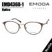 EMODA emo da женский очки оправа для очков солнцезащитные очки EMD4368-1-48 раз есть возможно Brown Gold 