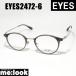EYES I ies Classic Vintage retro очки оправа для очков солнцезащитные очки EYES2472-6-49 раз есть возможно Brown Gold 