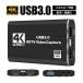 HDMI сбор панель 4K 60Hz Pas s Roo соответствует видео колпак коричневый HDR соответствует USB3.0 HD1080P 60FPS видеозапись низкий задержка легкий 