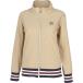  filler full Zip jacket ( lady's ) L beige #VL2853-03 FILA