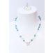 STUGAZI / колье.Turquoise Angel серебряный x бирюзовый O-25-02-23-052-St-za-YM-OS