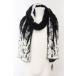 CIVARIZE /mo волосы Mix вязаный muffler F черный x белый O-25-01-09-060-CI-za-YM-ZT205
