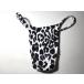  Jug одежда premium T-back монохромный Leopard рисунок Poe Gin g костюм bi Lupin ptan11